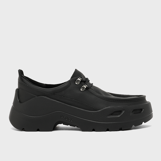 Crocs Gallery Leather Shoe black 106231 2
