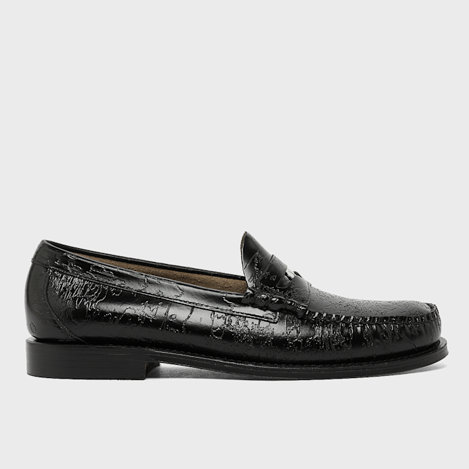 DSM Kei Ninomiya x G.H. Bass Larson Penny Loafers Schwarz 106790 2