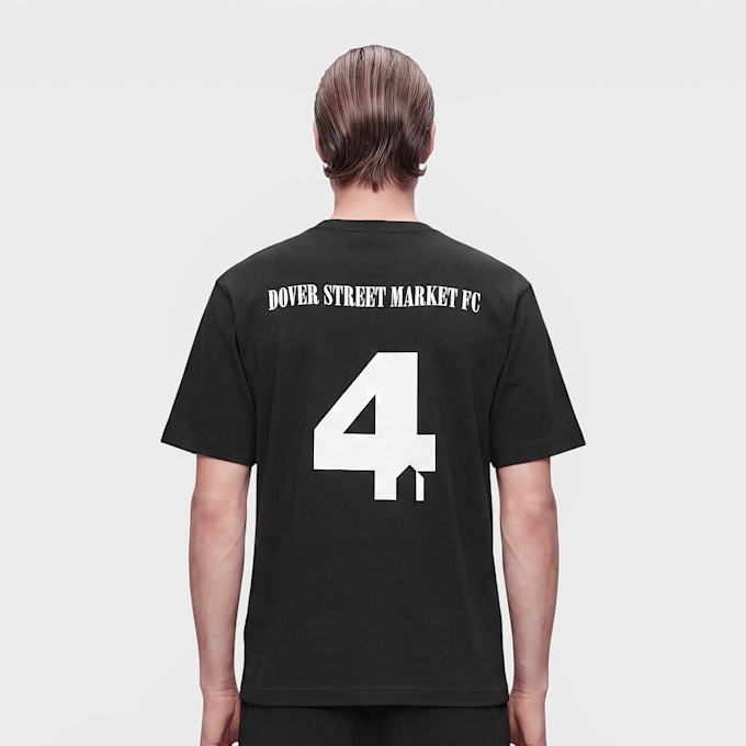 DSM Kei Ninomiya Unisex Football Brack Print Shortsleeve Tee Knit black black 106793 3