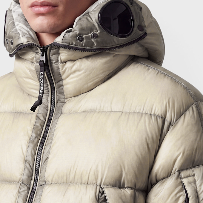 C. P. Company Outerwear - Medium Jacket In DD-Shell Beige 106810 3