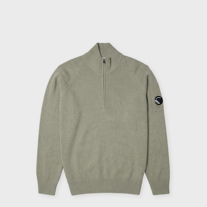 C. P. Company Lambswool GRS Half Zip Sweater beige 106826 1