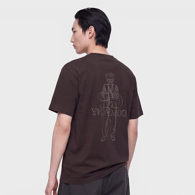 C. P. Company SS Comfort Logo T-Shirt black Undefined Color 106841 3