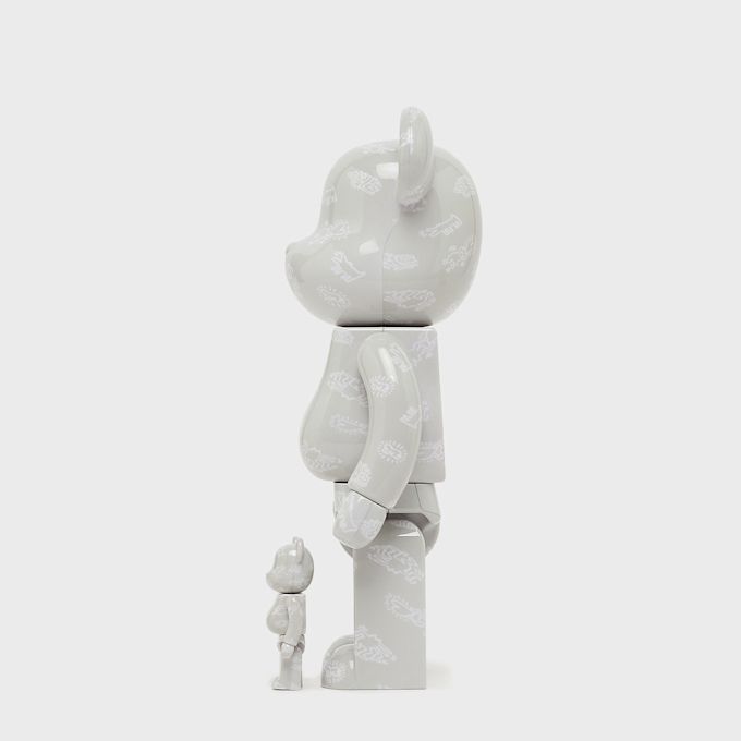 Medicom Bearbrick Keith Haring 13th. Ver. 400% & 100% Multicolor 108735 2