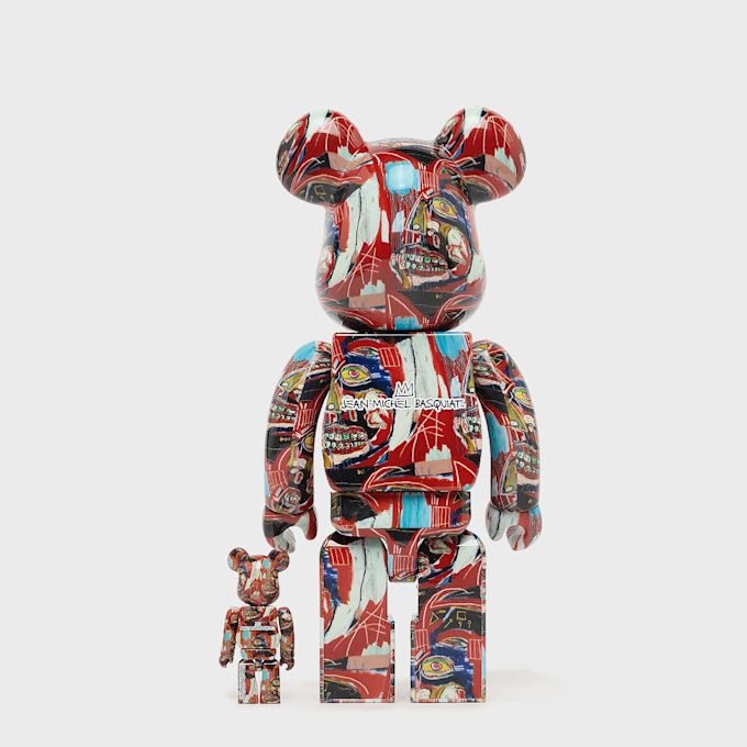 Medicom Jean-Michel Basquiat 13th. Ver. 400% & 100% multi-colour 108736 3