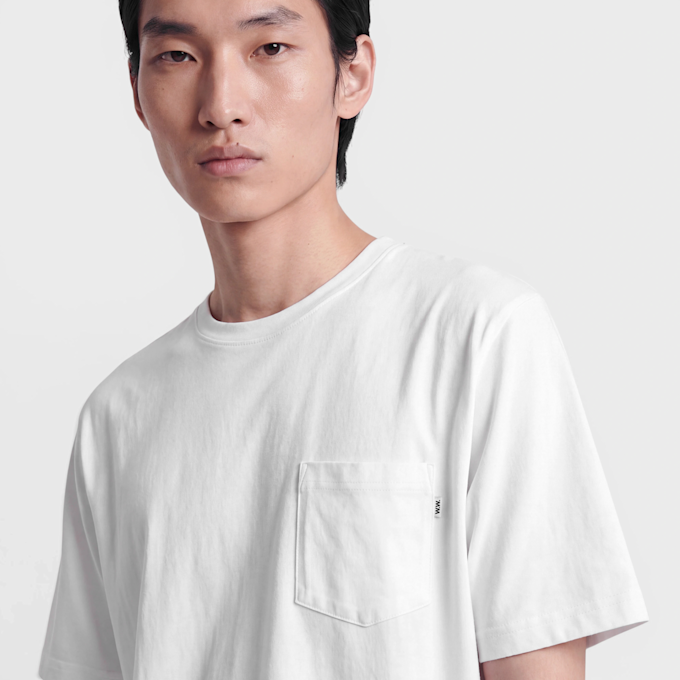 Wood Wood Bobby Pocket Tee bright white Undefined Color 125981 3