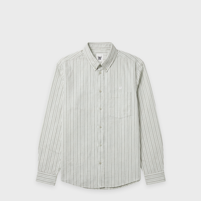 Wood Wood Adam Shirt grey 125999 1