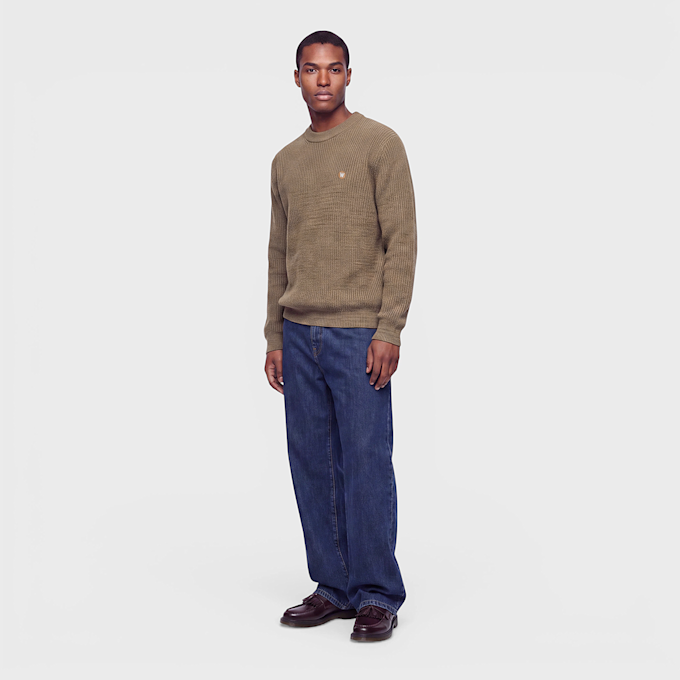 Wood Wood Halum Crew Neck beige 126004 2