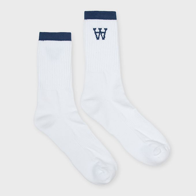 Wood Wood Con Tennis Socks white 137488 2