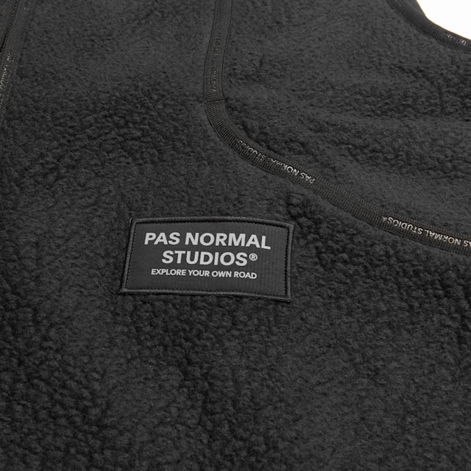 Pas Normal Studios Off-Race Pile Fleece Vest Schwarz 139190 4