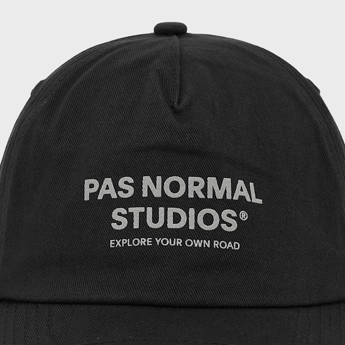 Pas Normal Studios Off-Race Cotton Cap Schwarz 139188 4