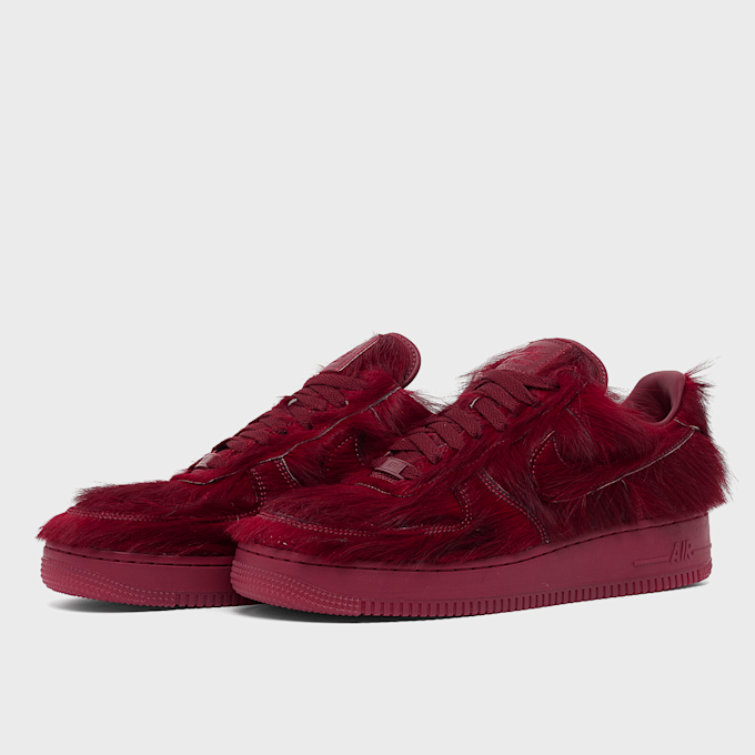 Nike Air Force 1 Low Pony Hair “Team Red” Rot 140053 1