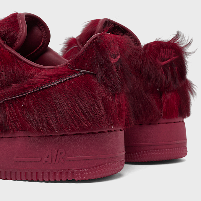 Nike Air Force 1 Low Pony Hair “Team Red” Red 140053 5