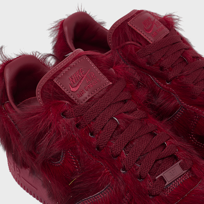 Nike Air Force 1 Low Pony Hair “Team Red” Rot 140053 6