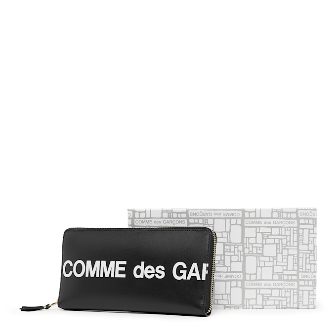 Comme des Garcons Wallet&nbsp; Huge Logo noir 53176 4