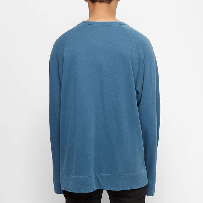 James Perse Vintage Pullover Sterling blauw 57198 4