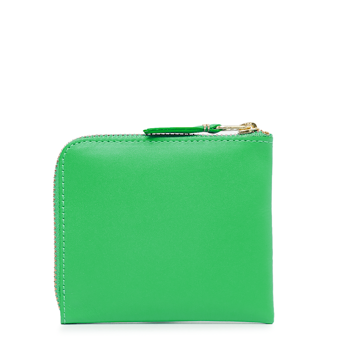 Comme des Garcons Wallet Classic Leather Line vert 58464 2