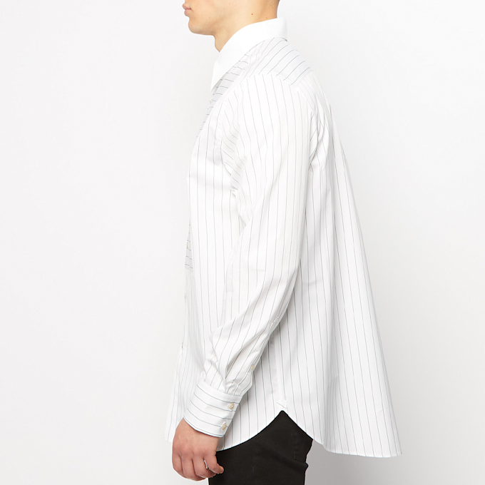 Wales Bonner&nbsp; WAILERS PLASTRON SHIRT blanc 60100 3