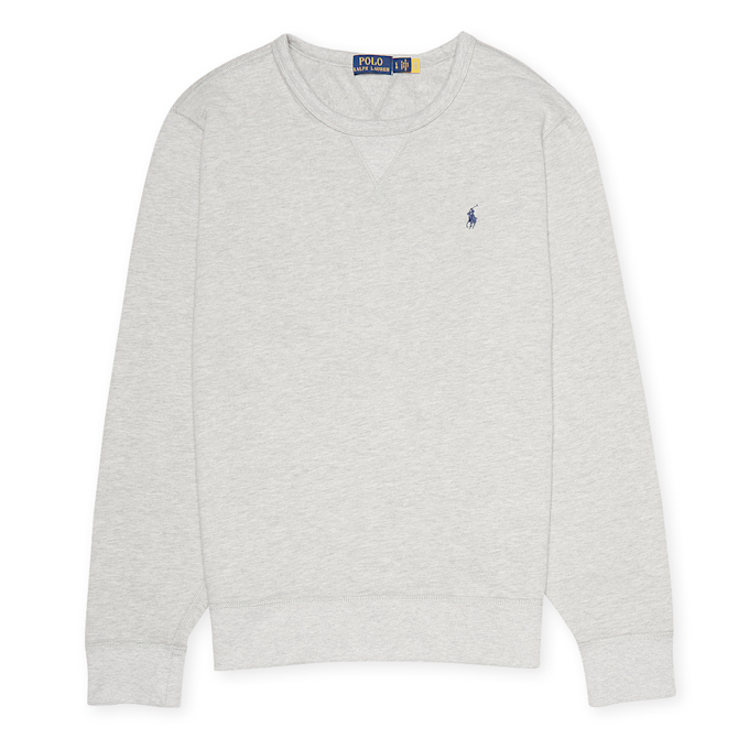 Polo Ralph Lauren Fleece Crew Sweater grau 68110 1