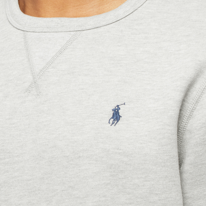 Polo Ralph Lauren Fleece Crew Sweater grijs 68110 5