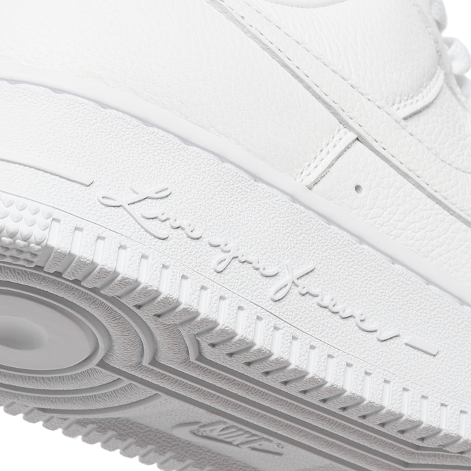 Nike   x Nocta Wmns Air Force 1 Low "Certified Lover Boy" blanc 76631 7
