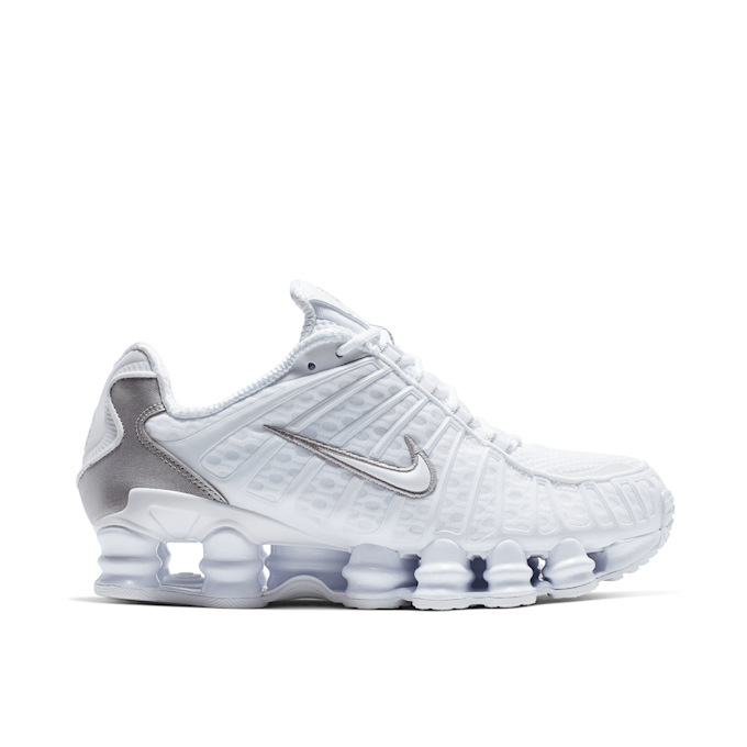 Nike Wmns Shox TL "Metallic White" white 78175 2