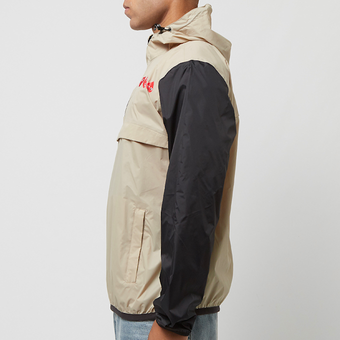 Comme des Garcons Play&nbsp; K-Way Half Zip Jacket beige 80935 3