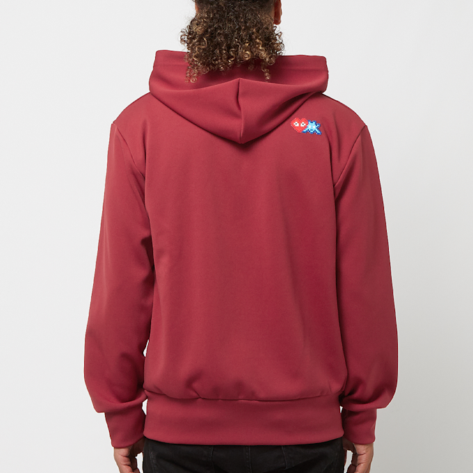 Comme des Garcons Play&nbsp; x The Artist Invader Hooded Zip Sweatshirt rouge 81357 4
