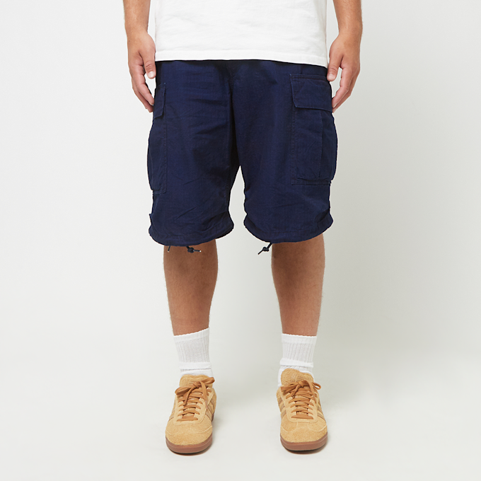 Beams Plus MIL 6Pocket Indigo Rip Stop blauw 82886 2