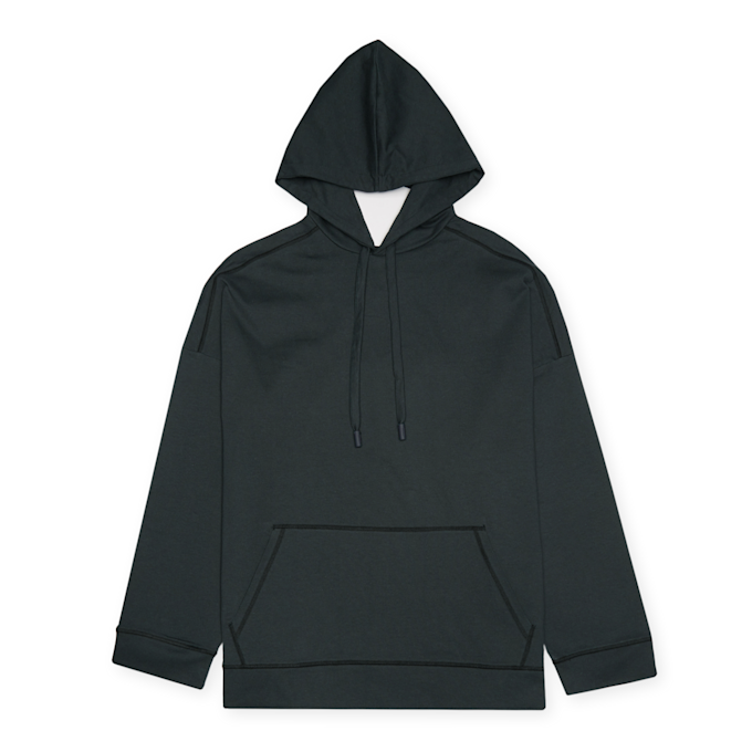 Sunnei&nbsp; Compact Jersey Buco Hoodie bleu 83621 1
