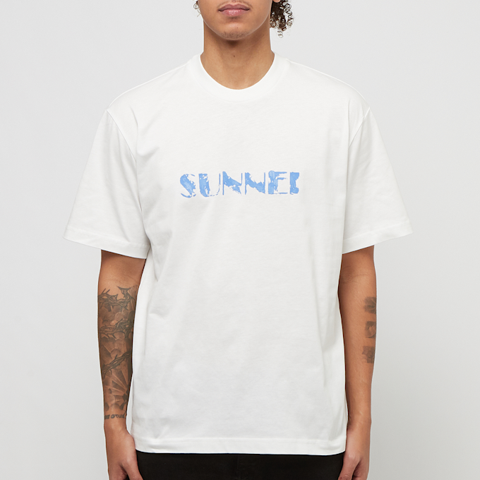 Sunnei&nbsp; Light Jersey Classic T-Shirt blanc 83627 2