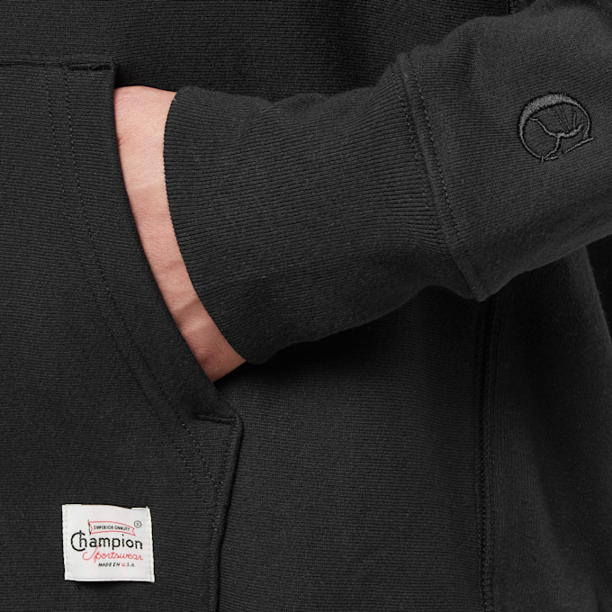 Champion Hooded Sweatshirt Schwarz 83741 6