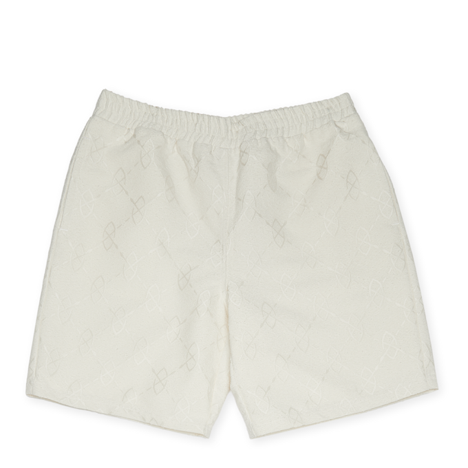 Daily Paper&nbsp; Shakir Shield Boucle Short blanc 83967 1