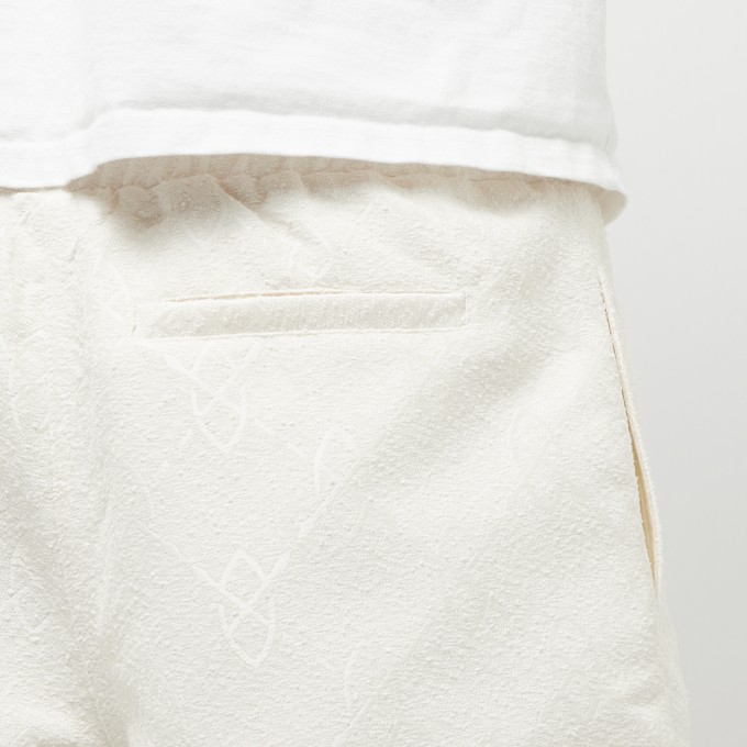 Daily Paper&nbsp; Shakir Shield Boucle Short blanc 83967 6