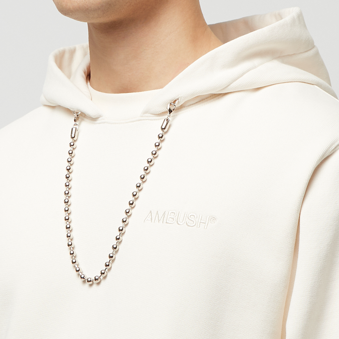 Ambush&nbsp; Ballchain Hoodie beige 84018 5