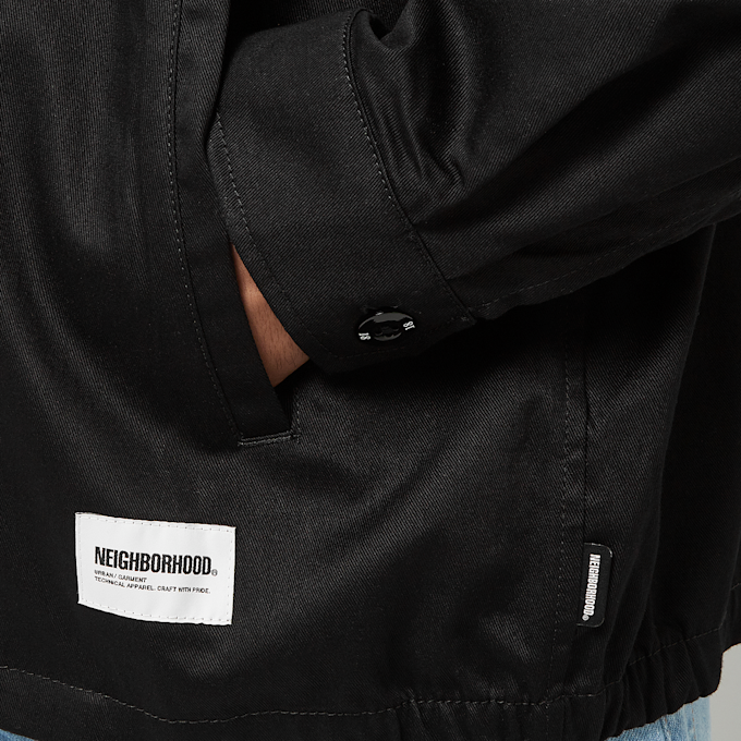 Neighborhood Zip Work Jacket Schwarz 89974 5
