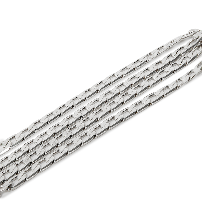 TwoJeys Cuban Chain argent 91097 2