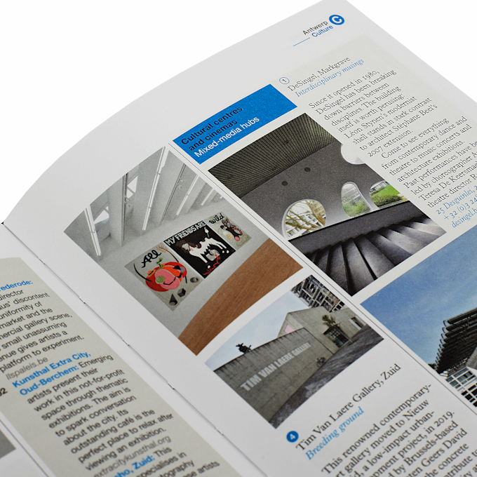 GESTALTEN Verlag Brussels + Antwerp - The Monocle Travel Guide Series multicolore 86955 3