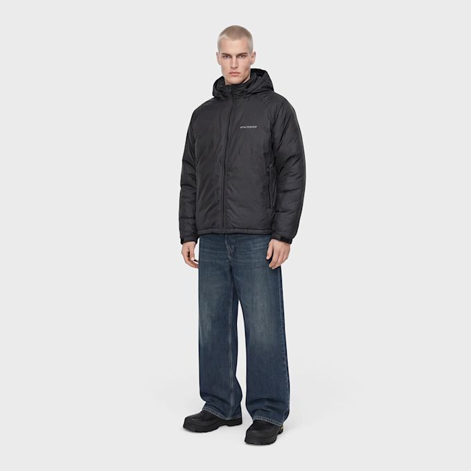 Acne Studios Hooded Downjacket black 85254 2