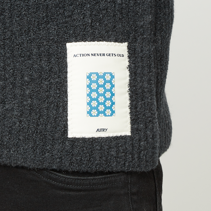 Autry&nbsp; Wool Sweatshirt gris 85342 6