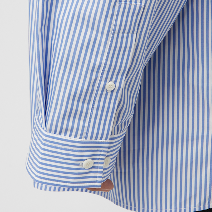 032c Oversized Shirt ''Office'' bleu 88653 6