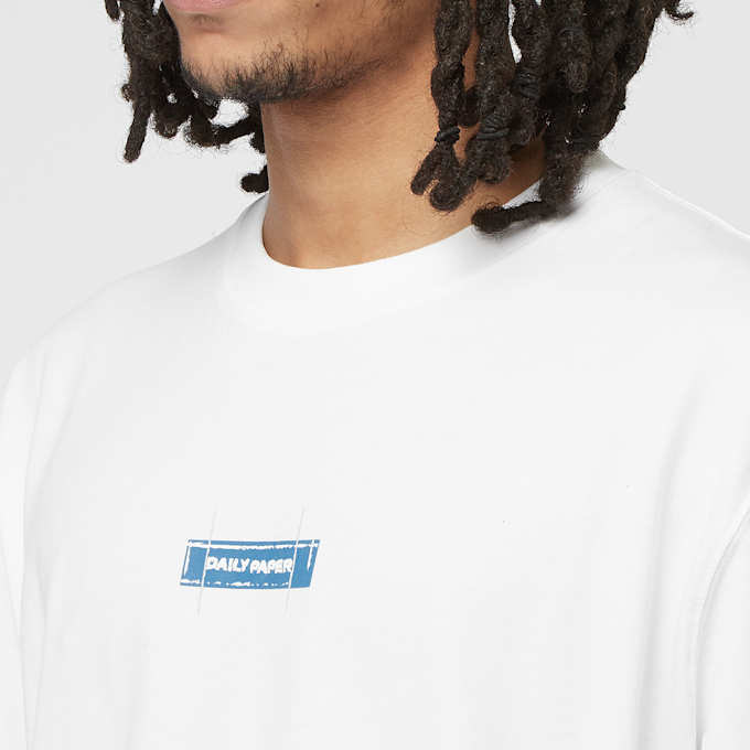 Daily Paper&nbsp; Blueprint T-Shirt blanc 90053 5