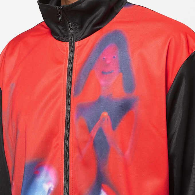 Pleasures Screen Track Jacket black 88392 5