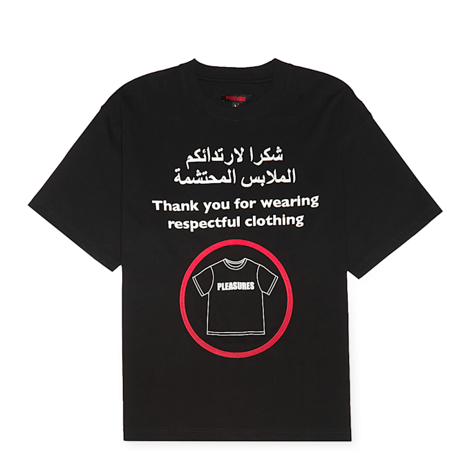 Pleasures Respect Heavyweight Shirt schwarz 87219 1