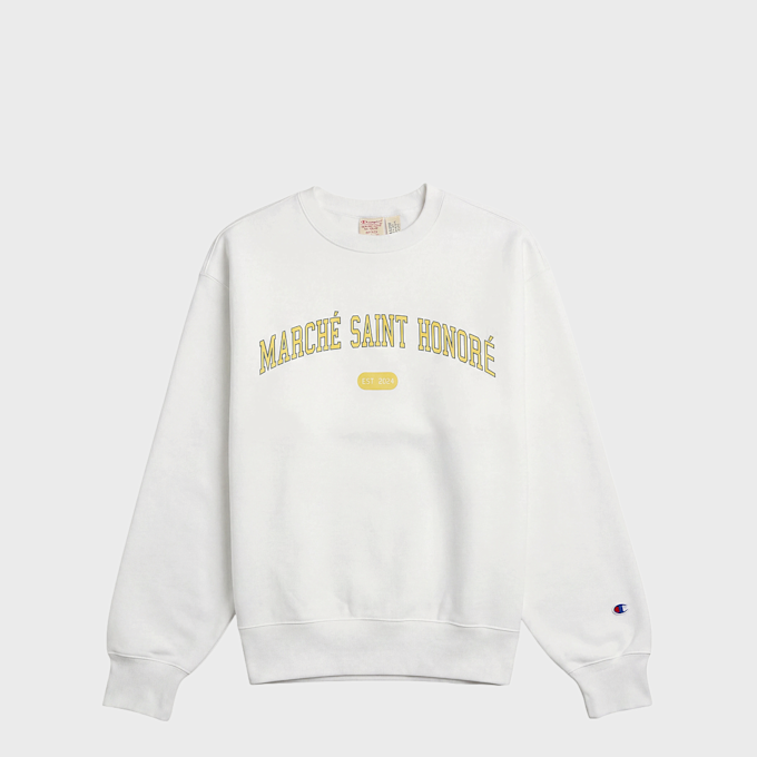 Champion Marche Saint Honoré Crewneck blanc 90356 1