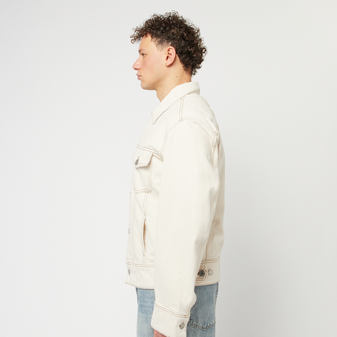 AMI PARIS&nbsp; Trucker Denim Jacket beige 85549 3
