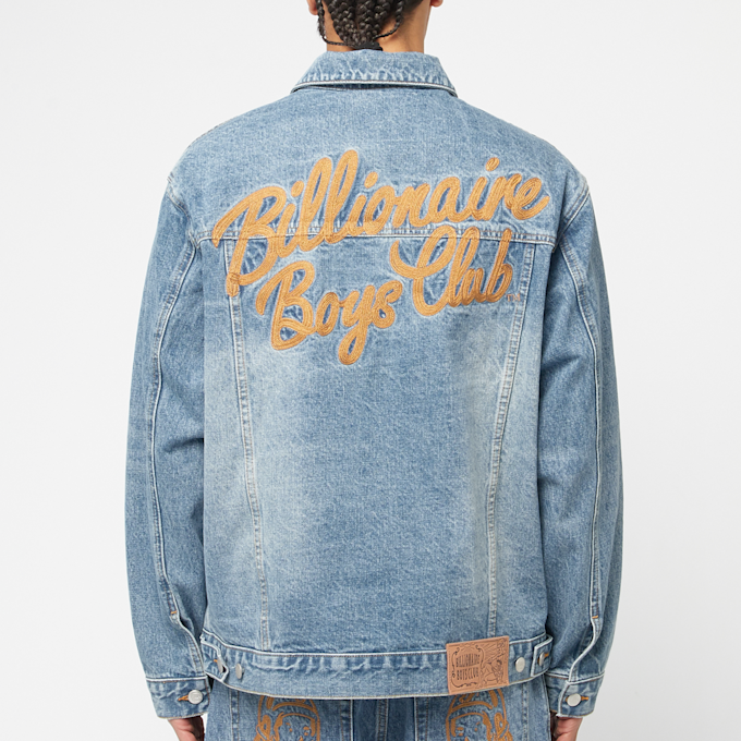 Billionaire Boys Club Script Logo Denim Jacket bleu 87790 4
