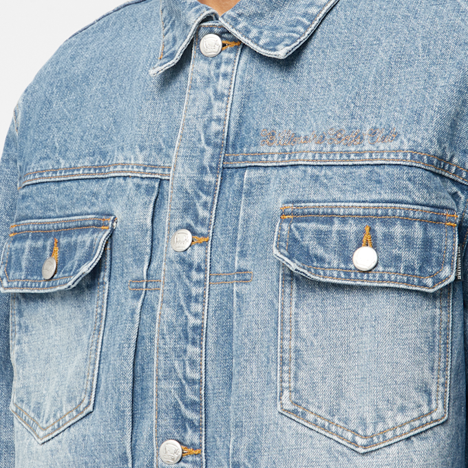 Billionaire Boys Club Script Logo Denim Jacket bleu 87790 5