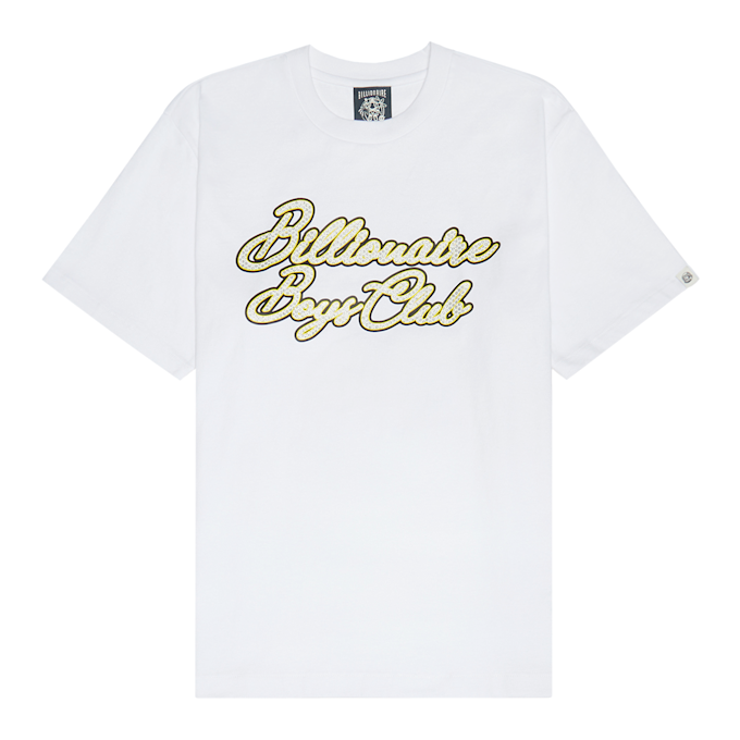 Billionaire Boys Club Diamond Script Logo T-Shirt Weiss 86315 1