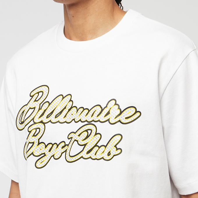Billionaire Boys Club Diamond Script Logo T-Shirt Weiss 86315 6