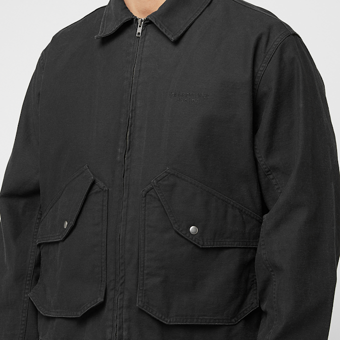 thisisneverthat&nbsp; Washed Work Jacket noir 90447 5